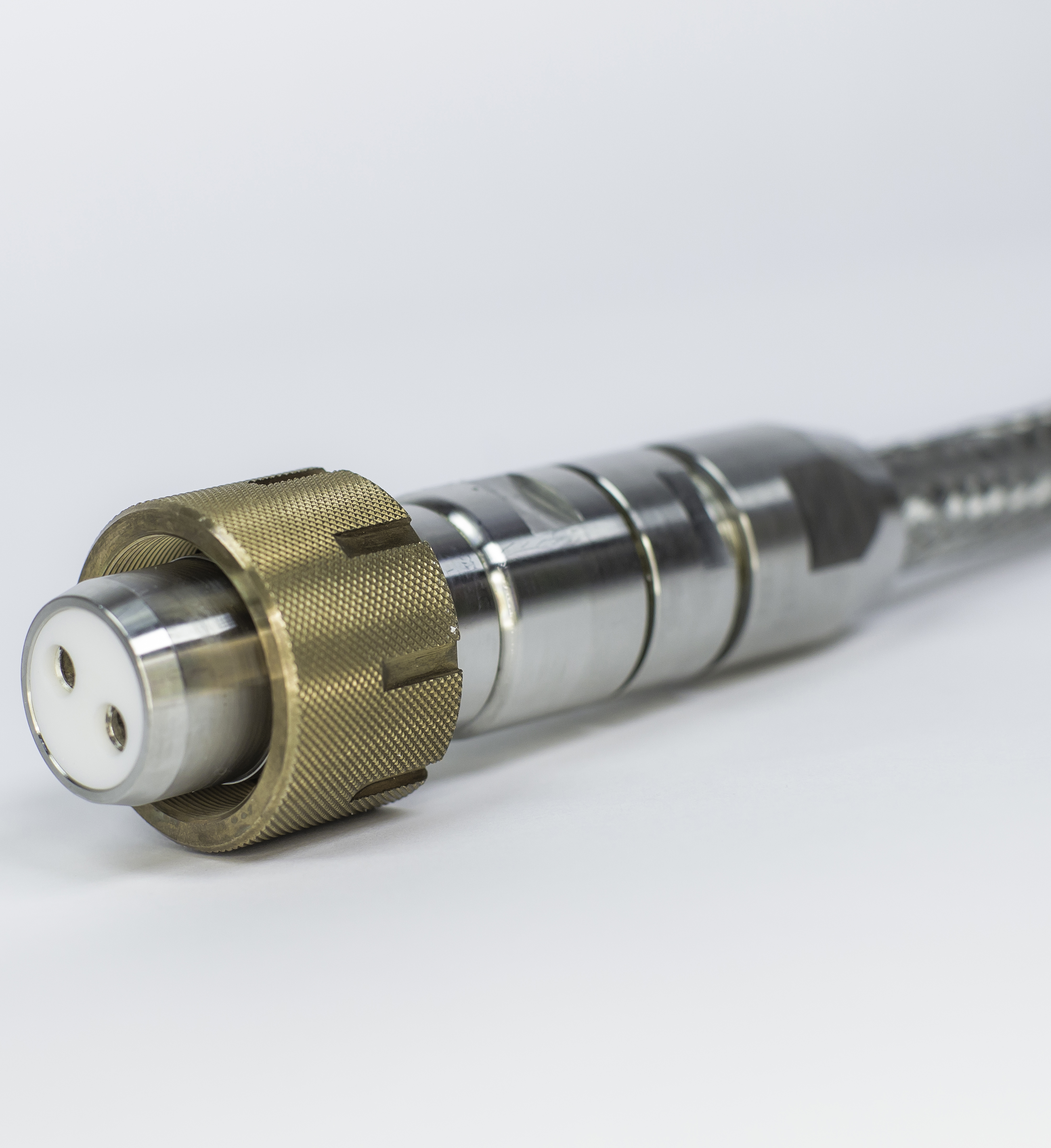 Connectors mounted on cable by PMB