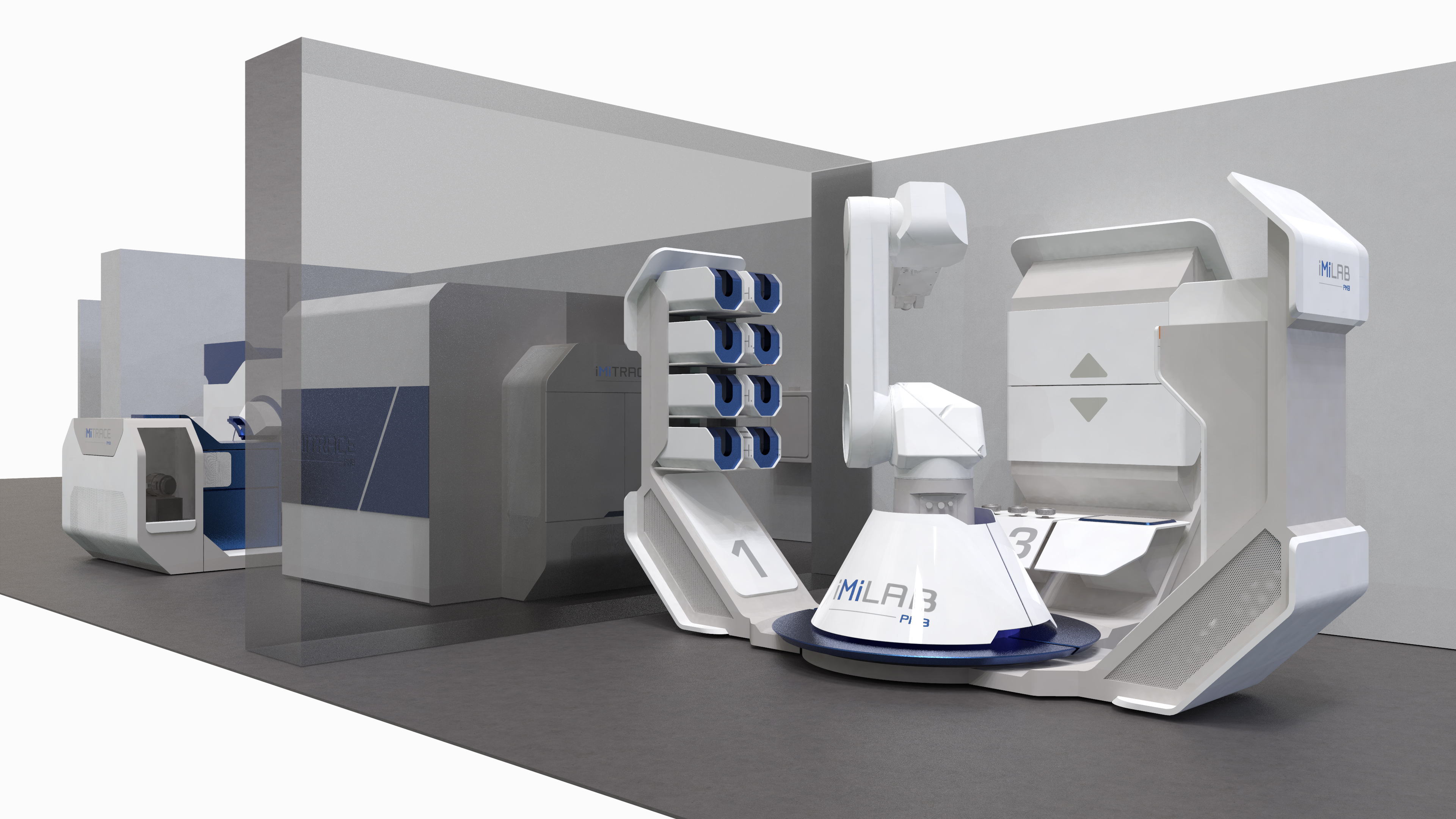 imilab radiochemistry room for pet imaging