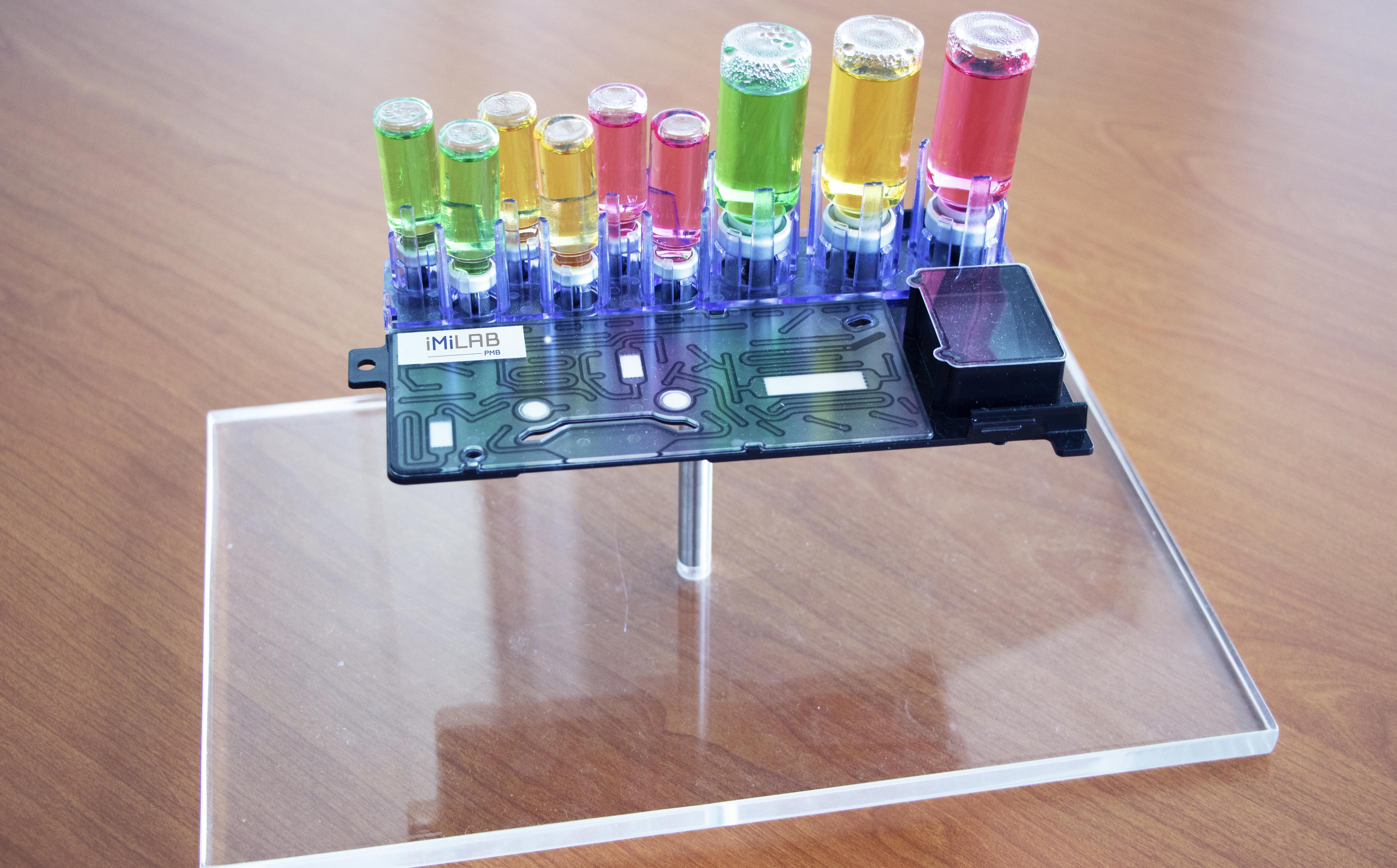 cassette microfluidique pmb imilab radiochimie