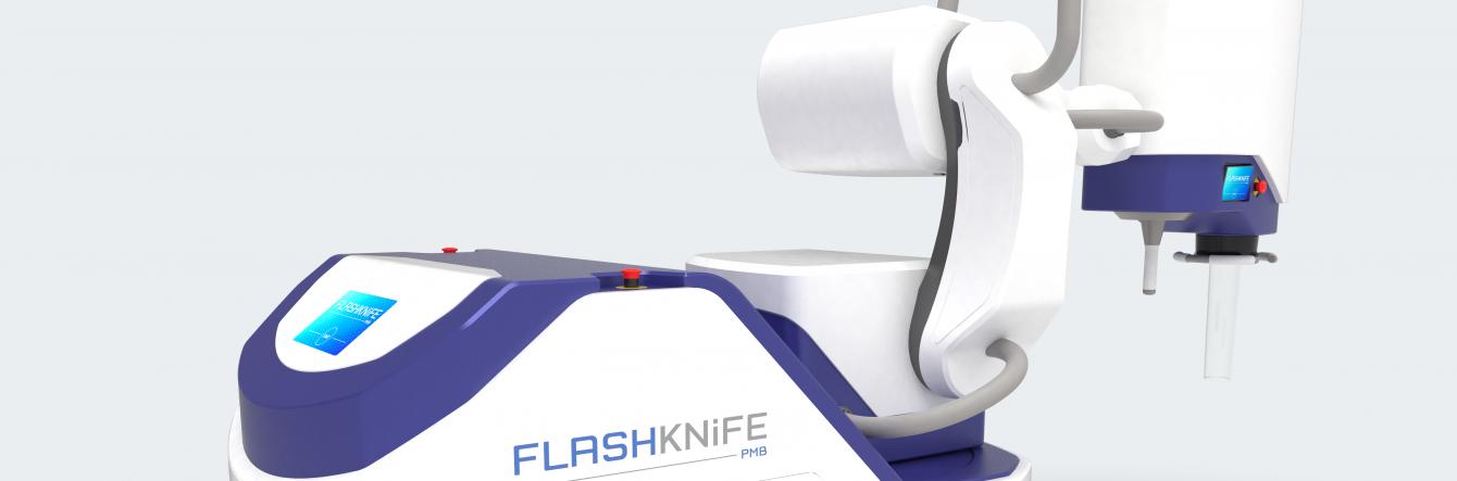 flash radiotherapy system flashknife pmb alcen